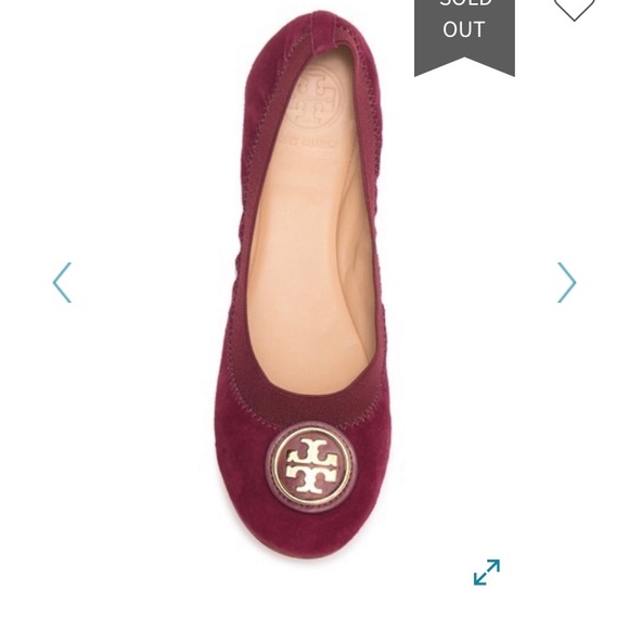 Tory Burch Shoes - Tory Burch Caroline 2 Suede ballet flat